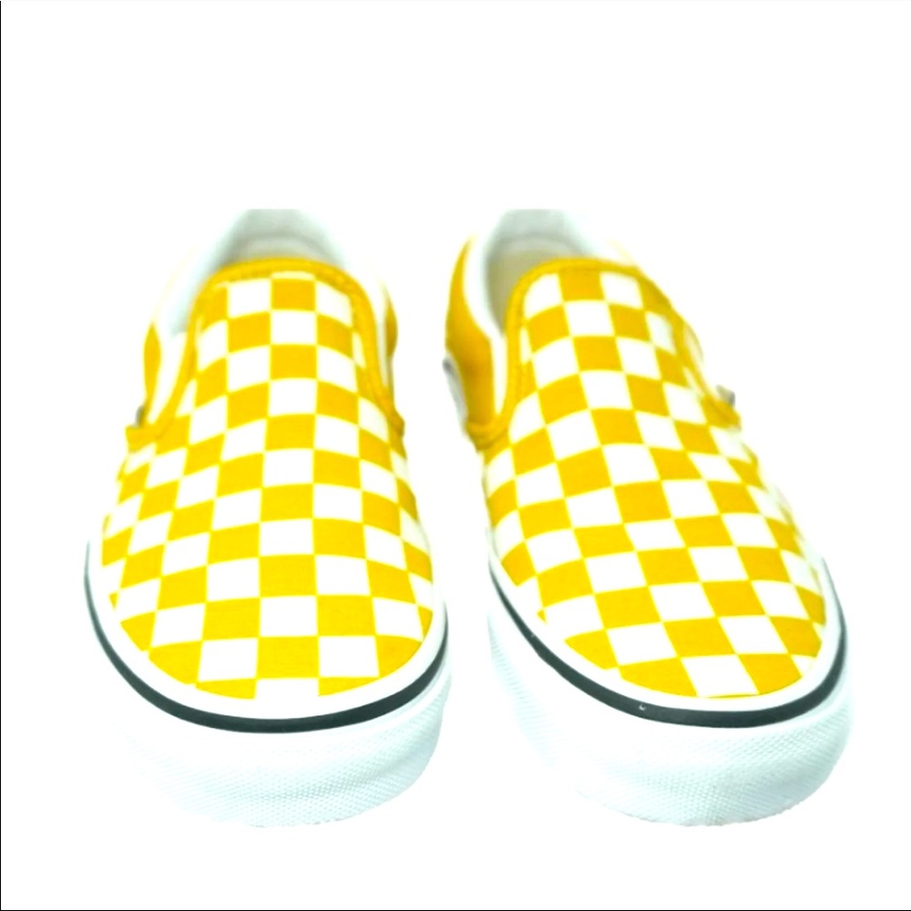 🏈🏈NWT Size 11.5 Men’s New Never Worn Van’s Yellow Shoe’s. Comfortable Casual - Picture 2 of 8